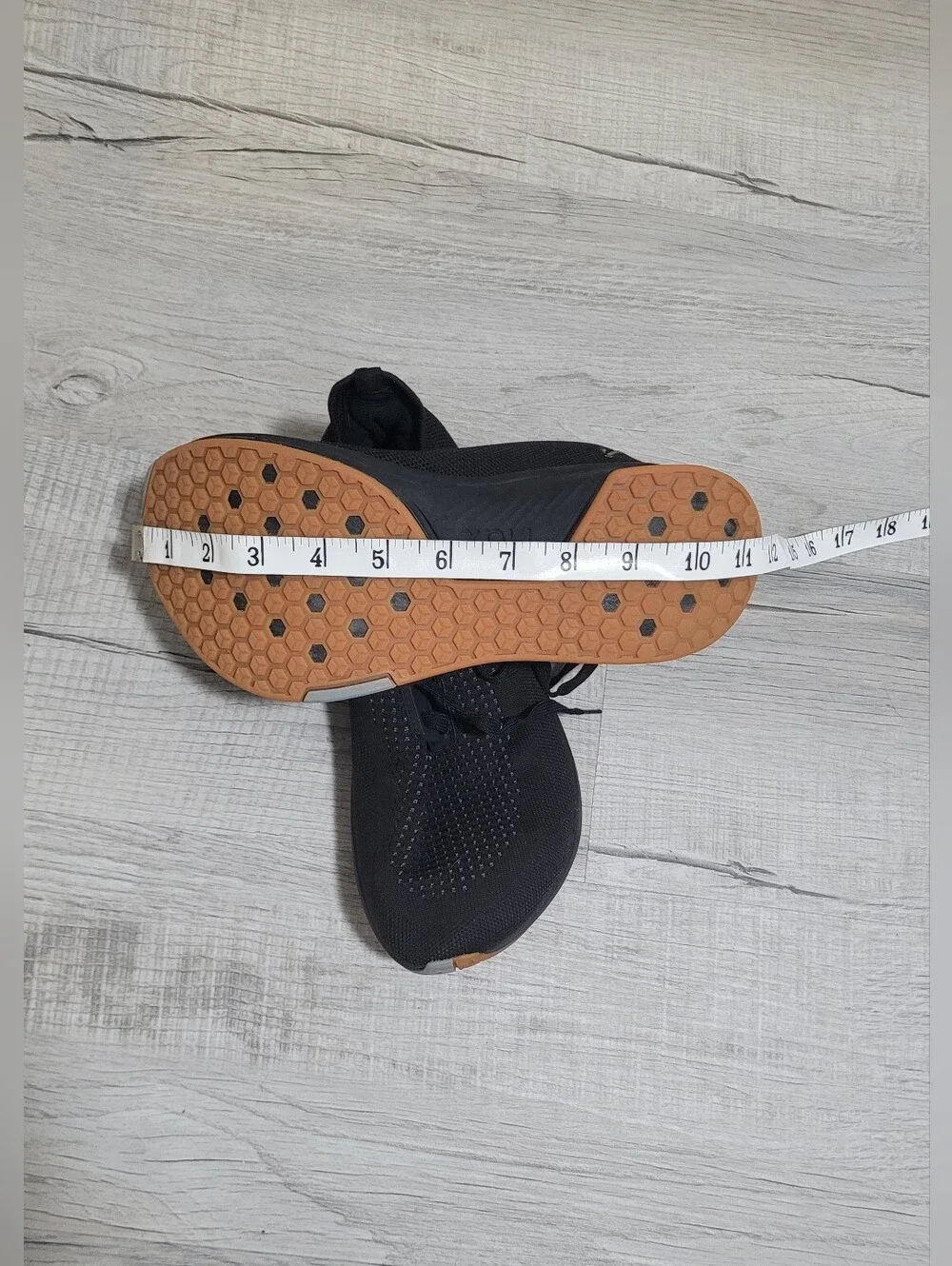 ​Flux Footwear Adapt Runner Black Gum Sneakers Size M 6.5 W 8